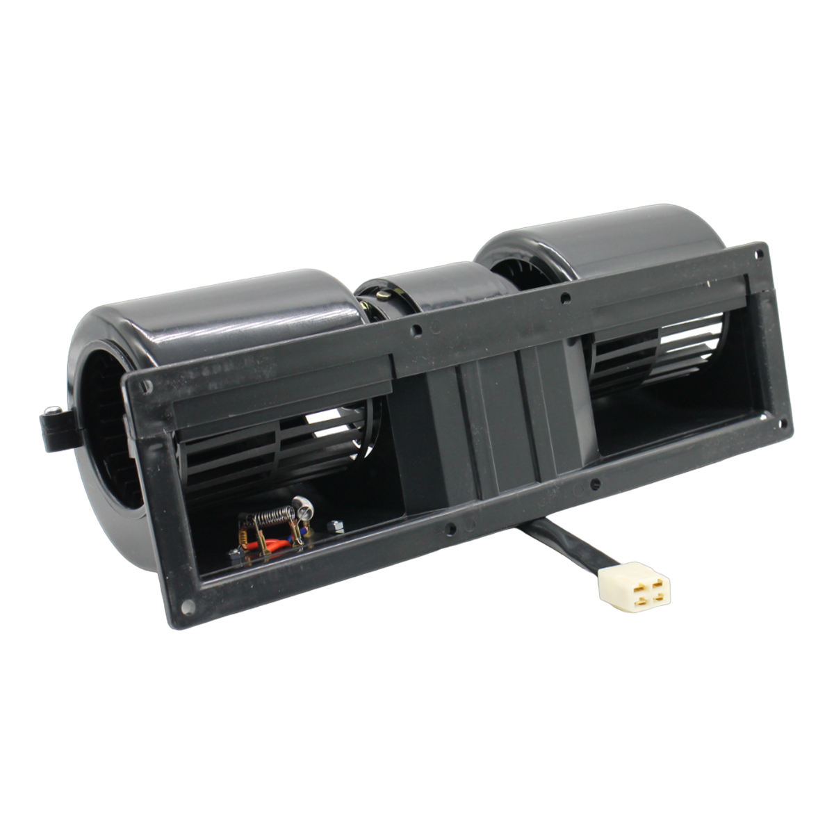 MOTOR SOPLADOR 24V COMPLETO 3 VEL. DOBLE VOLUTA CHICA